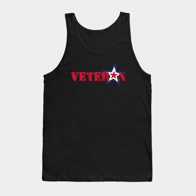 Veteran Tank Top by Wintrly